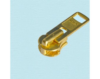 ykk zipper slider replacement brass antique