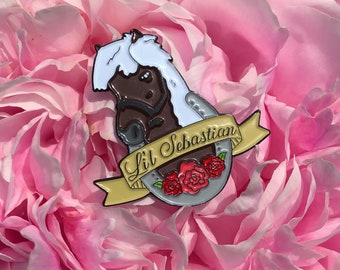 Li'l Sebastian, Parks and Recreation Pin, Floral Pin