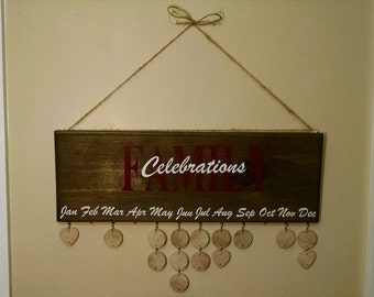 Family Celebrations Board