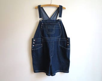Blue Denim Overalls Bib Overall Jumpsuit Womens Jean Overalls Size 3X Big Womens Classic Overalls Shorts