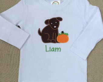 Pumpkin Shirt, Dog and Pumpkin Shirt, Fall Shirt