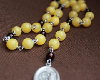 St. Michael Chaplet - Lemon Drop