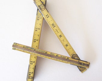 Vintage Craftsman Extension Rule No 3935 48" Folding Ruler Broken