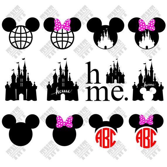 Download Mickey Head svg - Disney Castle svg - Mickey, Disney ...