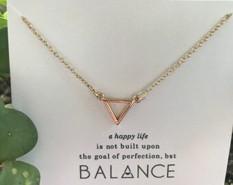Balance necklace