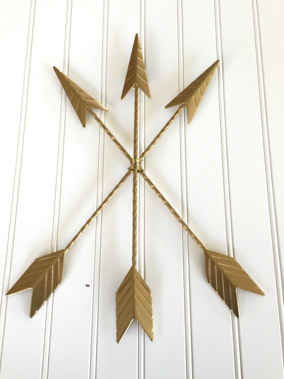 Gold Arrow Wall Hanging Arrow Wall Decor Gallery Wall
