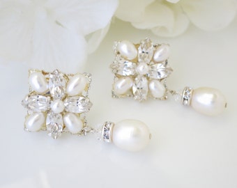 swarovski bridal crystal drop earrings bracelet jewelry simple victorian beaded gold clear dangle prom clip