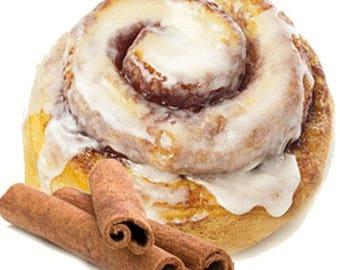 Cinnamon Roll and Vanilla Icing Charcoal Small 1 inch Incense Cones Highly Scented 10 Pack~Handmade~Aromatherapy