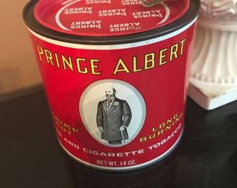 Prince Albert Tobacco Canister