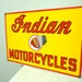 indian motorcycle sign porcelain,indian chief advertising sign,garage shop biker decoration