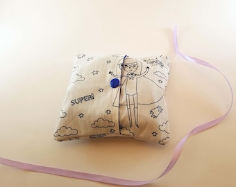 Cover and its washable wipes mini size
