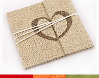 Handmade wedding or other occasion CD/DVD case, cover - Memories Heart