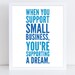 Shop Small Business Printable Art Wall Decor Instant