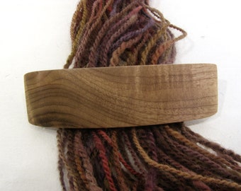 Large Hair Barrette, Oregon Myrtlewood, lifetime guarantee, NO GLUE, natural hair accessory, long thick hair, wooden jewelry, french clip