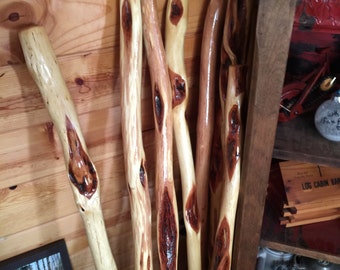 Northern Diamond Willow Walking Sticks