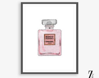 Coco chanel poster | Etsy