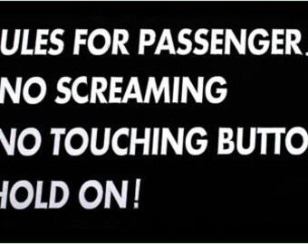 Rules for passengers