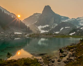 Back-country sunrise