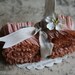 Crepe Paper Ruffles Nude Pink Hand Dyed - Pink Blush Neutral Ruffled Paper Trim - Handmade Valentine Candy Box - Wedding Crepe Paper Garland