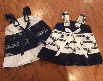 NFL Dallas Cowboys Baby Infant Toddler Girls Dress You Pick Size