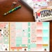 Fashion Babe Planner Stickers, Weekly Kit, Vertical, Horizontal and B6
