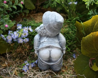 Gnome Mooning - Funny Rude Garden Gnome