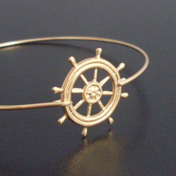 Nautical Ship Wheel Bracelet Boat Wheel Bracelet Ship Steering