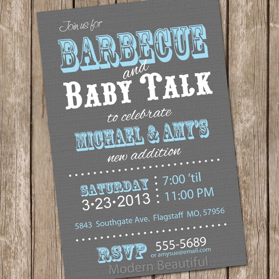 Baby Bbq Invites Wa71 Advancedmassagebysara