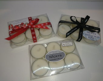 6 x scented Tea Lights (boxed)