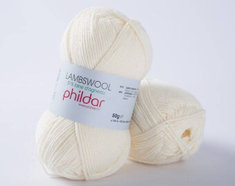 wool LAMBSWOOL unbleached "Garance"