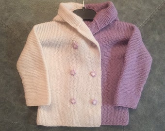 Baby Cardigan, Woolen Jacket, Knitted Jacket for Baby, Baby Knitted Clothing, Vest For Baby