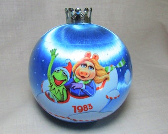 1983 Hallmark Muppets Satin Ornament