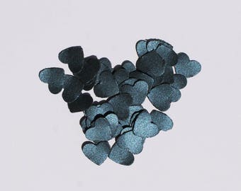 Wedding confetti hearts-Paper hearts-300 die cut hearts-paper heart confetti-cone Confetti Rice