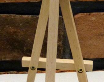 Small Wooden Easels - ACEO, Mini Displays, Mini Paintings or Photo Display