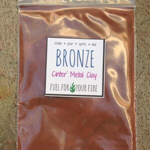 bronze metal clay powder ecofriendly art supplies 50 grams