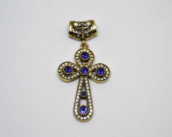 925 sterling Cross pendant, Christian jewelry, Speacial design, Made in Turkey