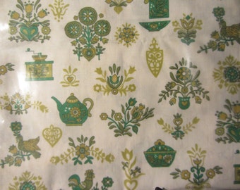 Vintage Material 1950's