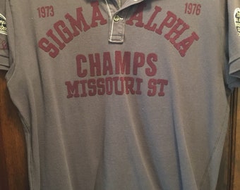 Men's Scotch and Soda size XL rugby shirt