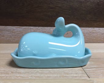 Whale butter dish