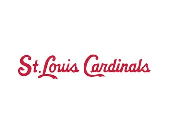 Download St Louis Cardinals Cut Files, SVG Files, Baseball CLipart ...