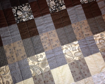 Perfect Little Man Quilt - Handmade