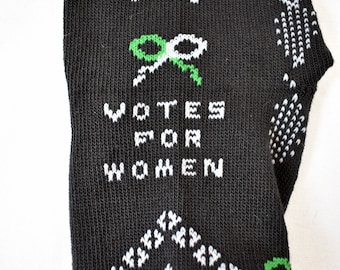 Suffragette Socks knee high