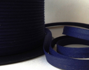 50 cm bias preplie Navy Blue 8/16 mm wide