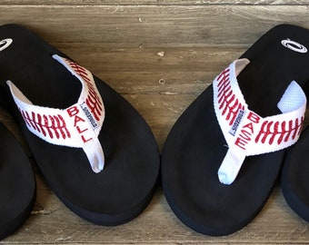 Baseball Flip Flops