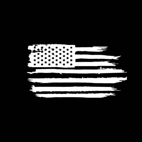 Download Rustic American Flag USA Vinyl Die Cut Decal/Sticker