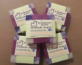 Lavender soap lemongrass soap All Natural Soap, Handmade Soap, Homemade Soap, Handcrafted Soap