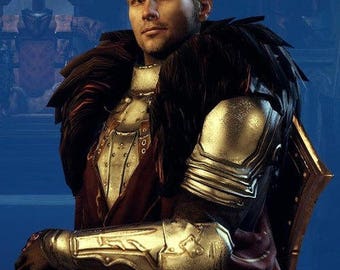 The Lion of Ferelden / Dragon Age Cullen inspired perfume (Elderflower, Oak moss, Caramel, Milk, Honey) vegan/indie fragrance