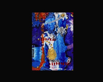 The Birth of Buddha...(ACEO Original Mixed Media Painting)