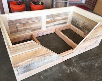 Reclaimed Wood Dog Bed
