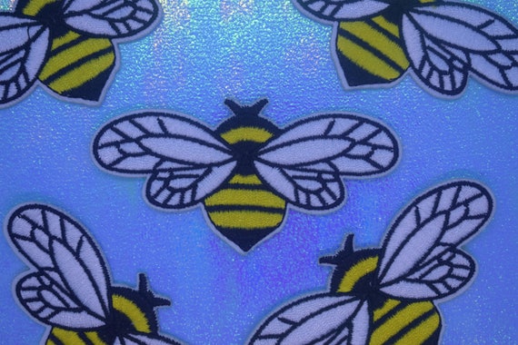 Bumble Bee Iron on Patch